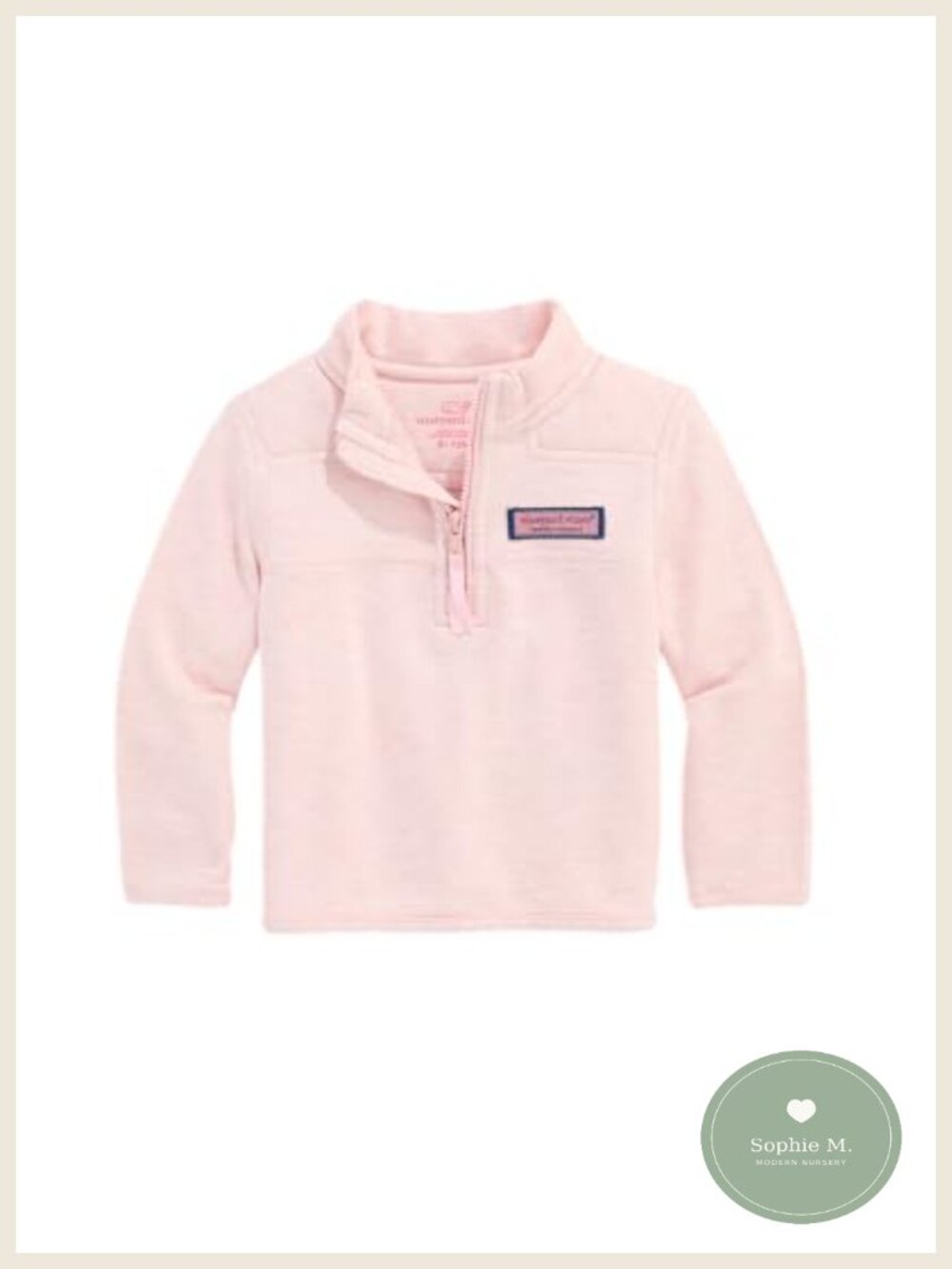 Baby Dreamcloth Shep Shirt Long Sleeve Henley Zip Pullover